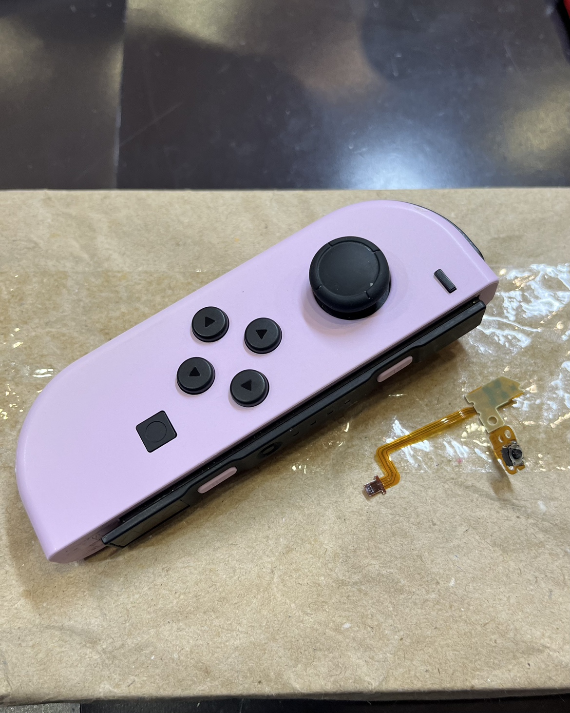 Switch　ジョイコンLボタン修理　SLSRボタン修理【岩手県大船渡市】