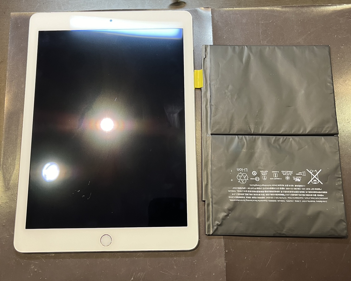 iPadAir第二世代　バッテリー交換修理【東松島市】