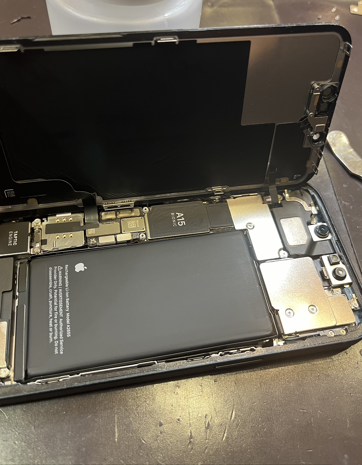 iPhone13　バッテリー交換【石巻市】