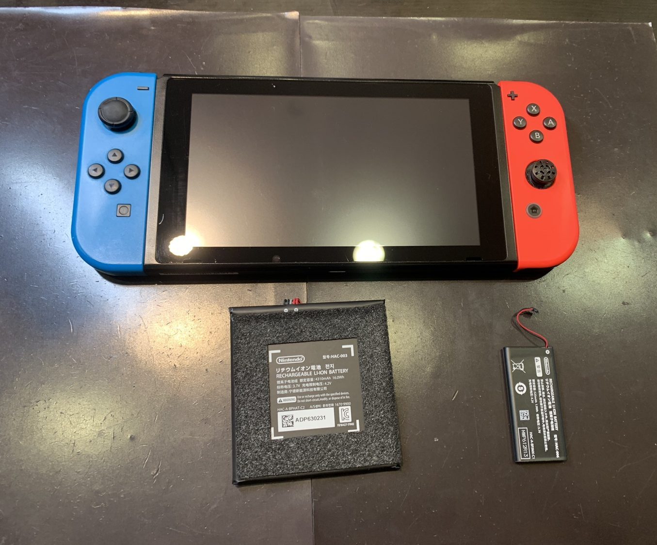 Switch バッテリー交換【大崎市】