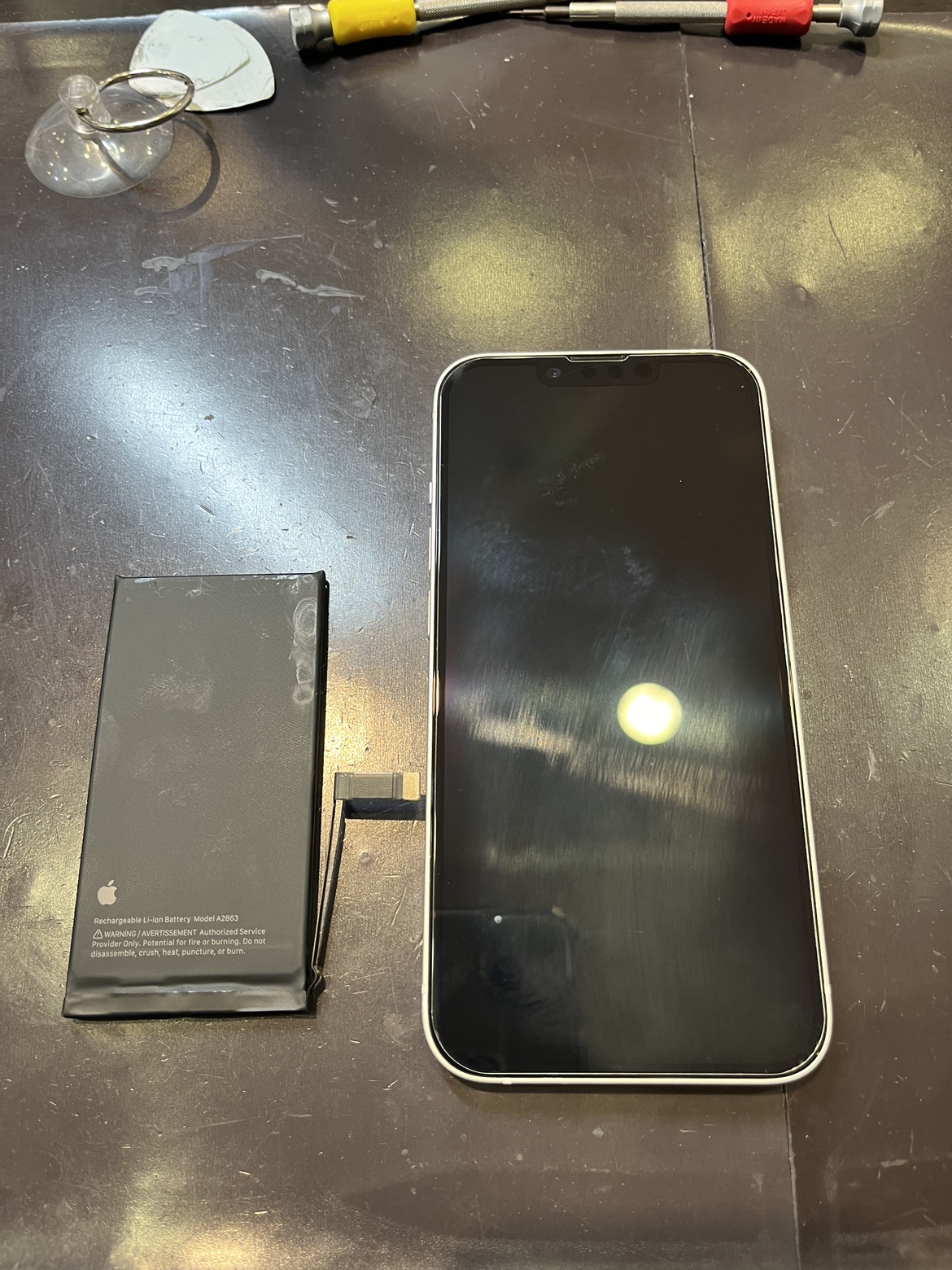 iPhone14バッテリー交換【東松島市】