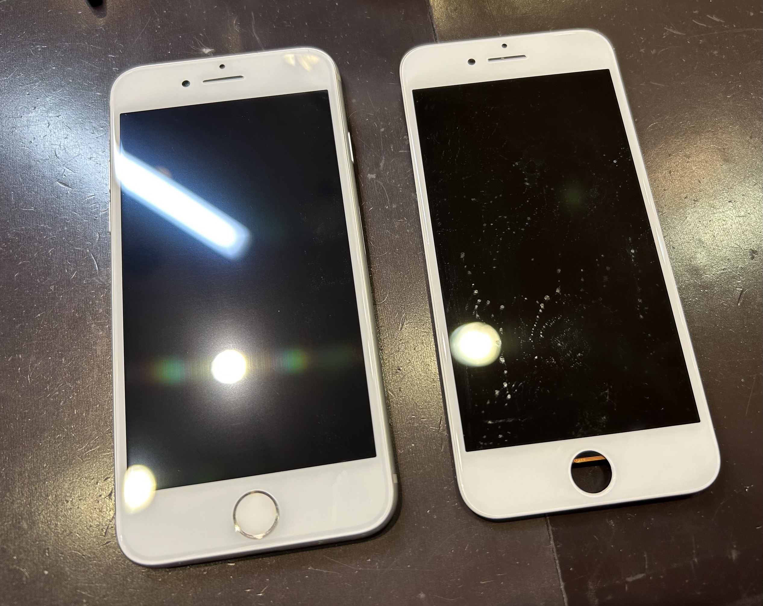 iPhone8 ホームボタン修理　大崎市