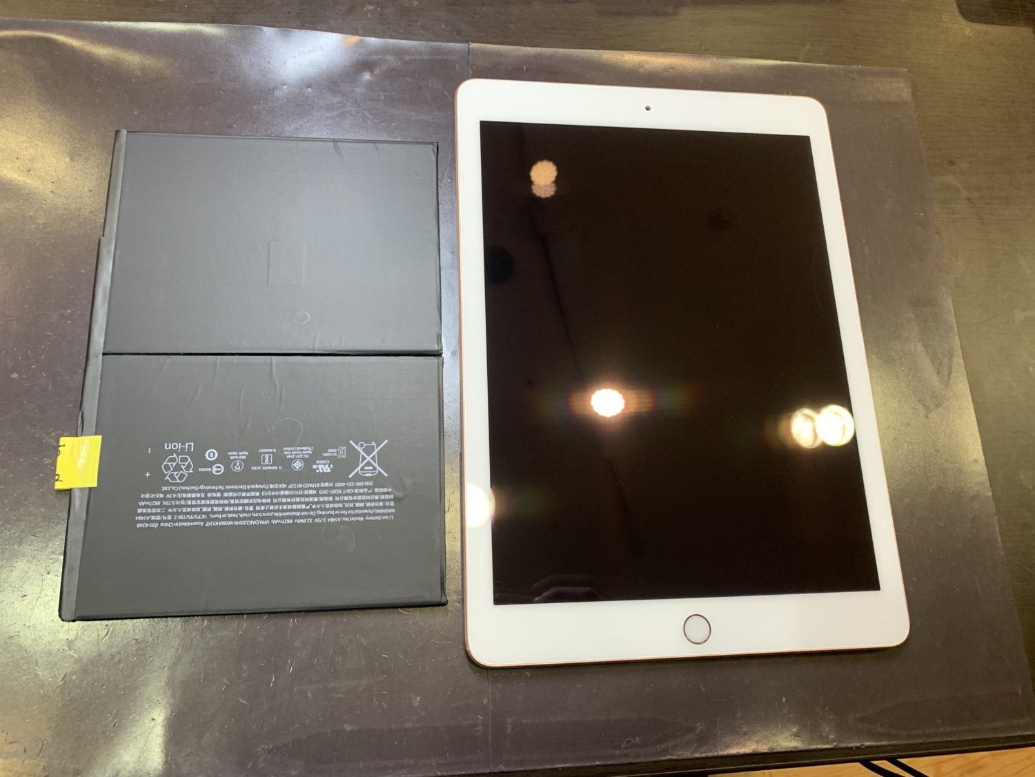iPad6 バッテリー交換【東松島市】