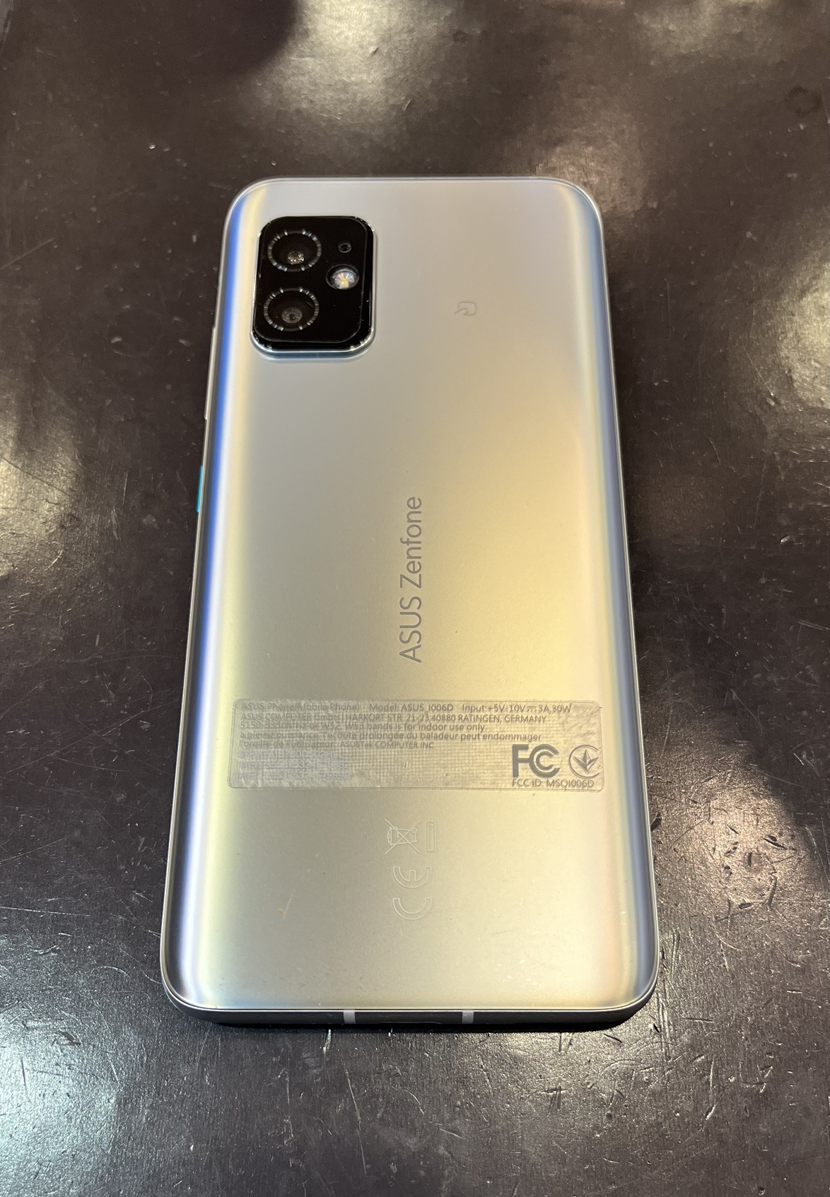 Zenfon8　バッテリー交換【大崎市】