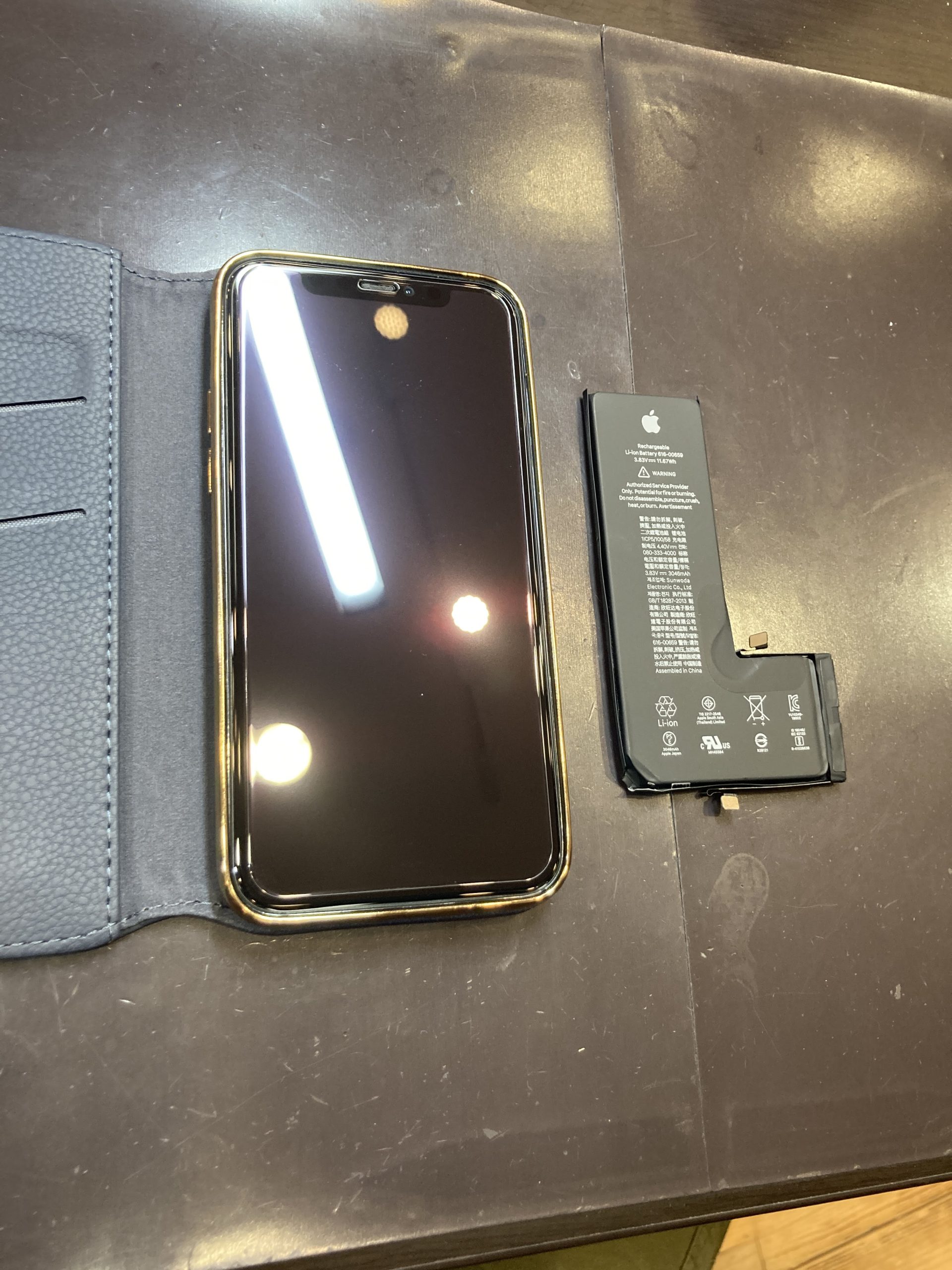 iPhone11Proバッテリー交換【大崎市】