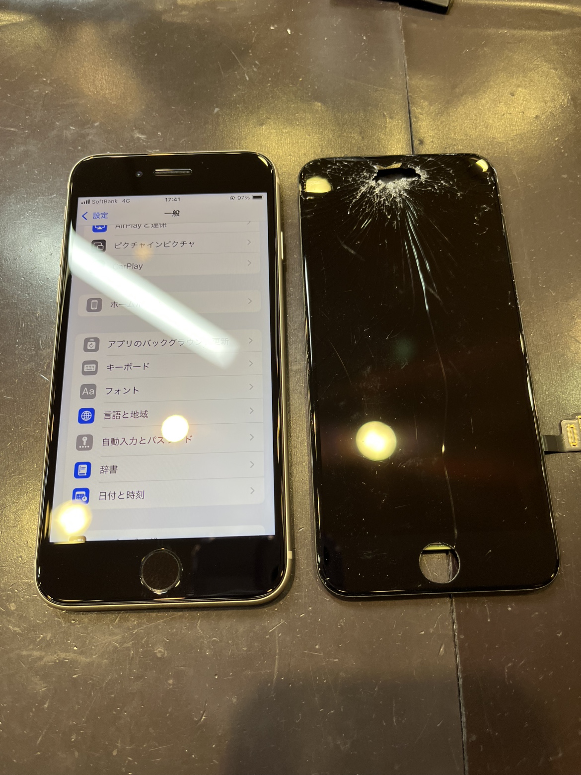 iPhoneSE第3世代　画面交換修理【仙台市】