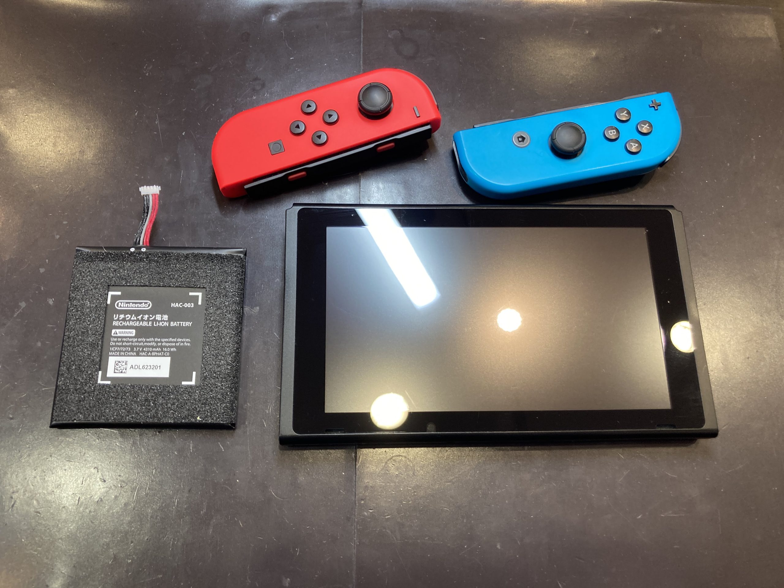 Switchバッテリー交換【大崎市】