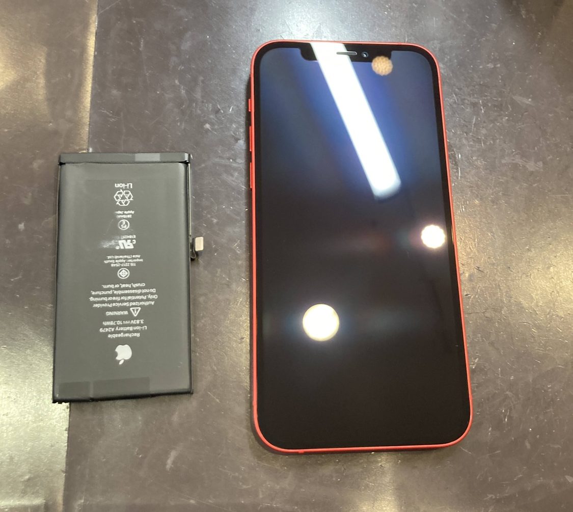 iPhone12バッテリー交換【大崎市】