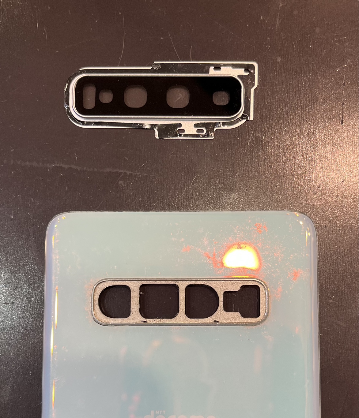 GalaxyS10　バックカメラレンズ交換【気仙沼市】