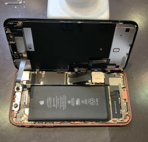 iPhoneXRバッテリー交換