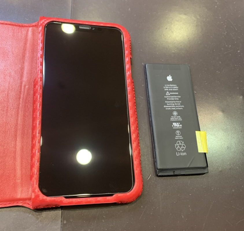 iPhoneXRバッテリー交換【南三陸町】