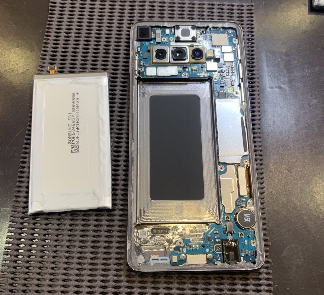 GALAXY S10バッテリー交換【大崎市】