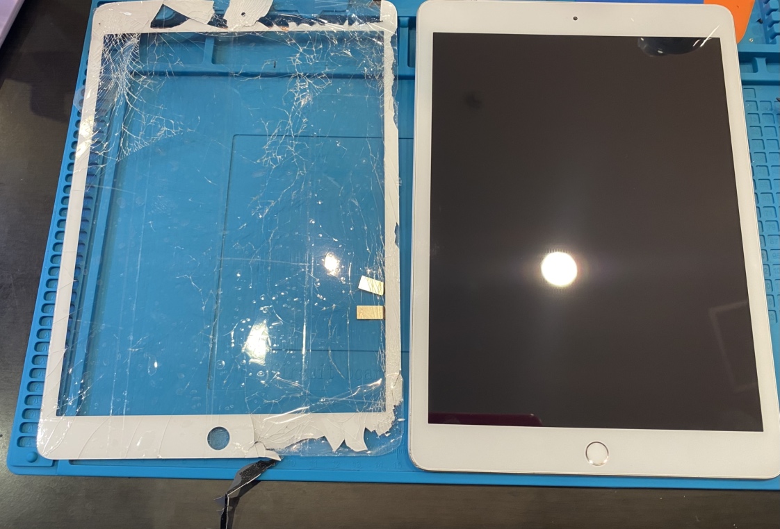 【石巻店】iPad8ガラス割れ修理【東松島市よりご来店】