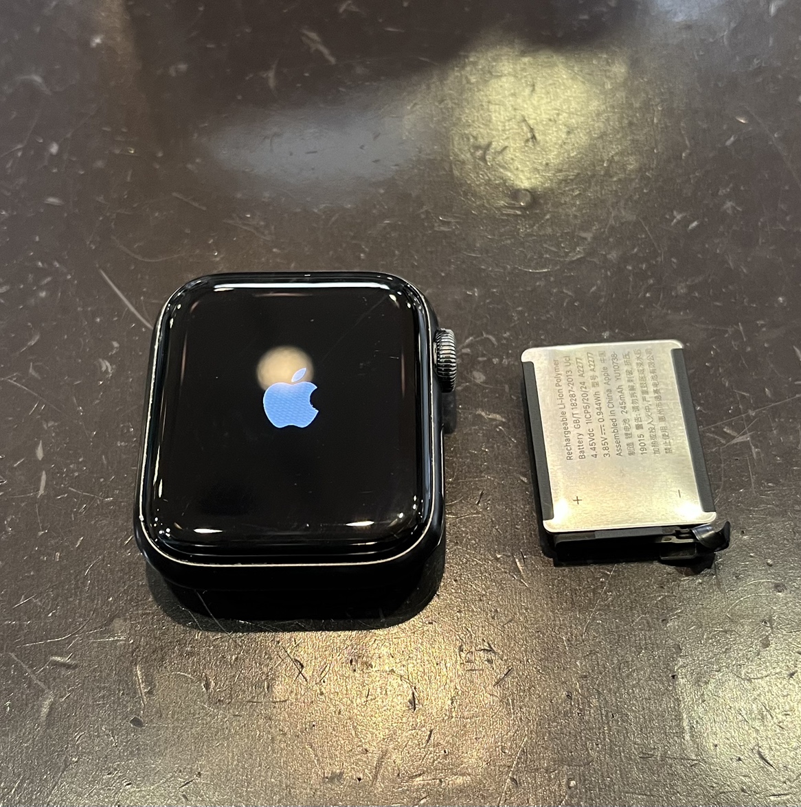 【石巻店】Applewatch　SE　起動不可バッテリー交換修理【大崎市からご来店】