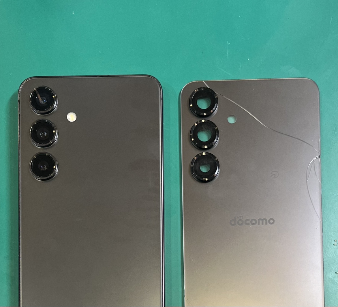 【石巻店】Galaxy S24 背面修理【松島町よりご来店】