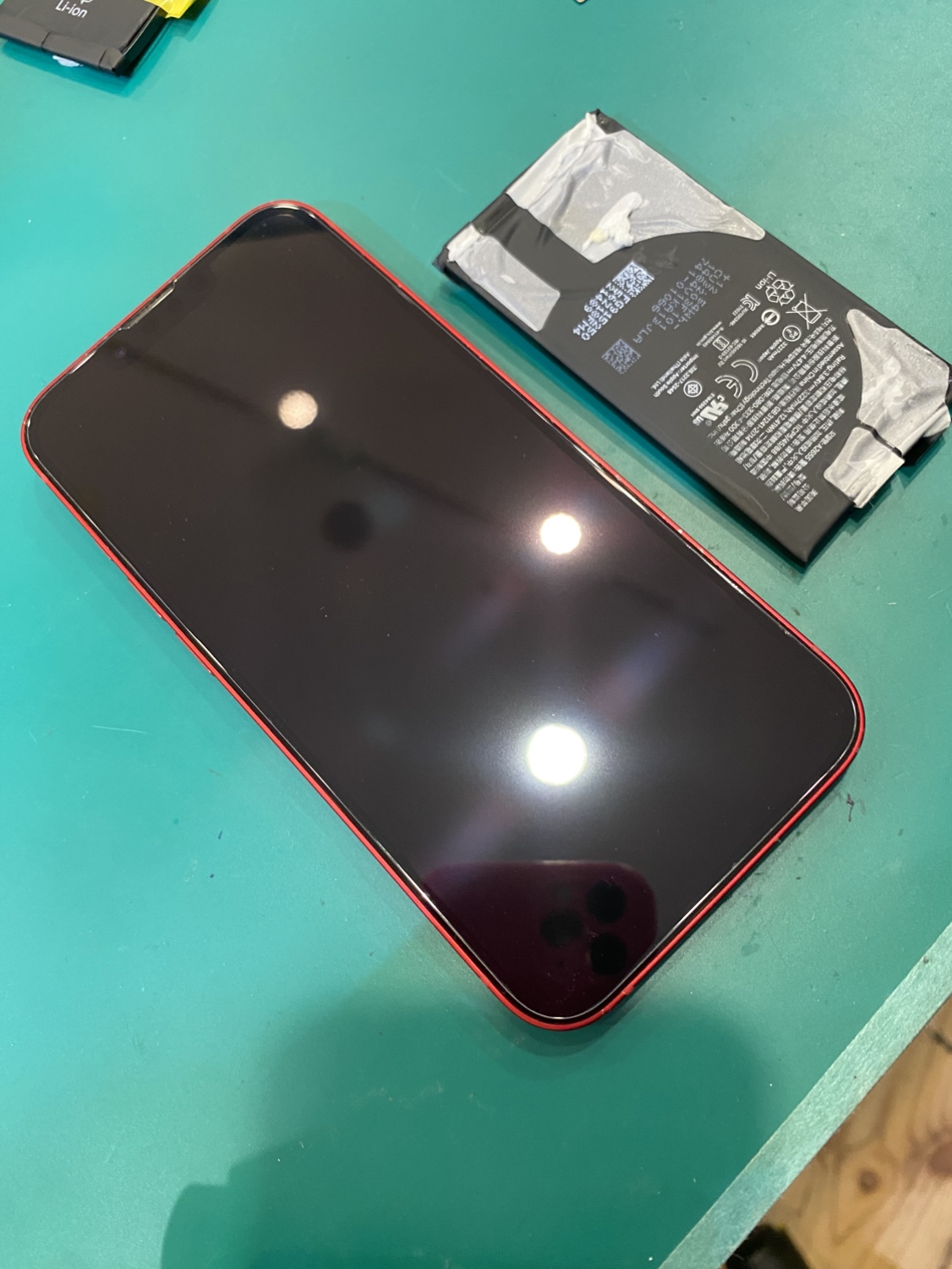 iPhone13バッテリー交換【栗原市よりご来店】