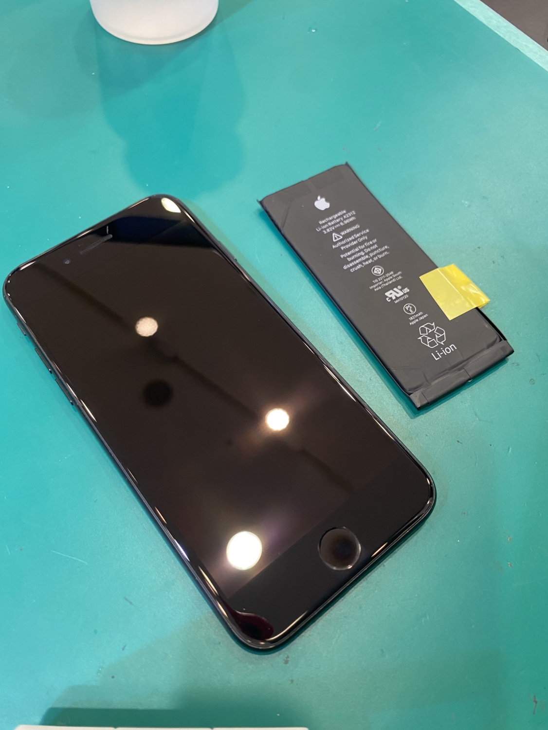 【石巻店】iPhoneSE2バッテリー交換【東松島市よりご来店】