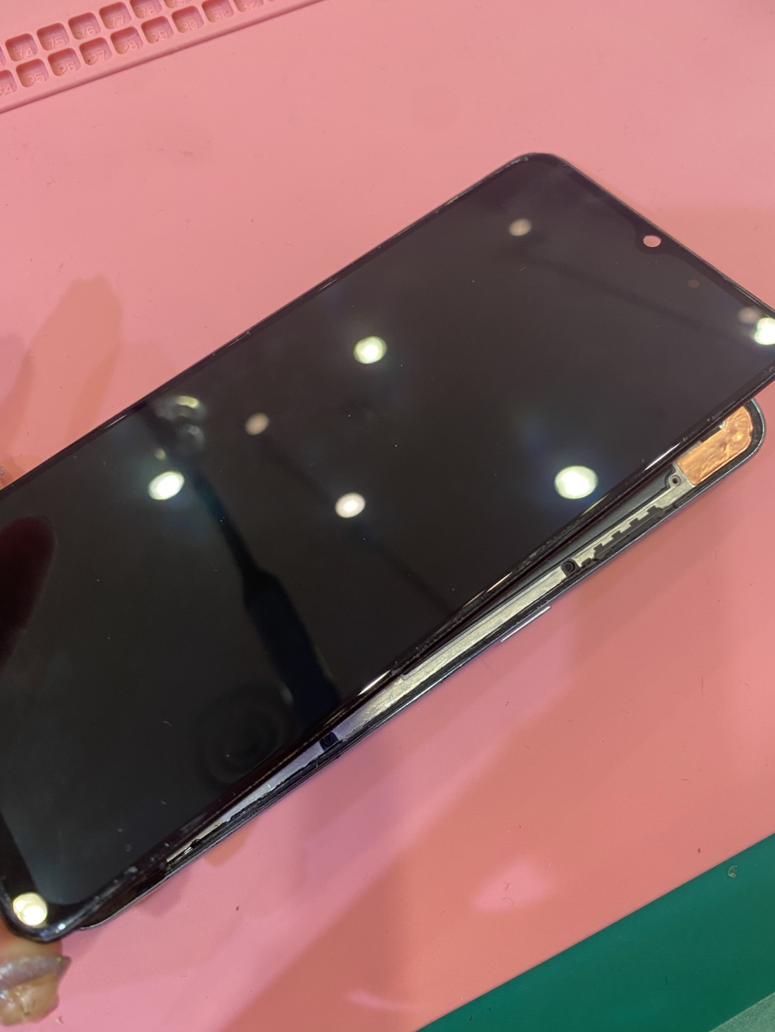 【石巻店】OPPOReno3A画面交換修理【登米市よりご来店】