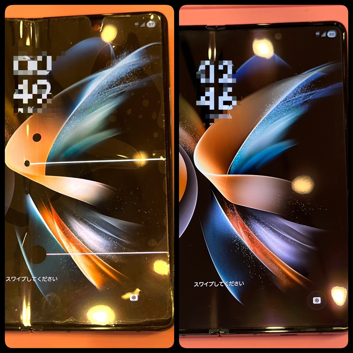【石巻店】Galaxy Z Fold 4 基板載せ替え修理　【大崎市よりご来店】