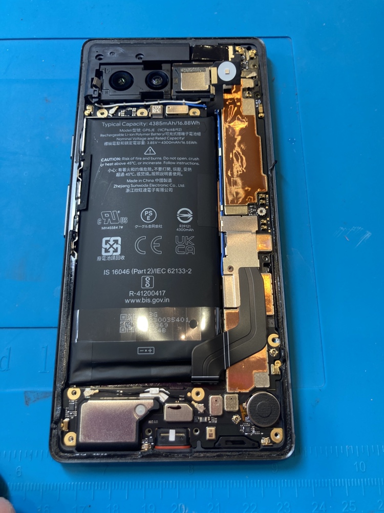 【石巻店】Googlepixel7a バッテリー交換【石巻市よりご来店】