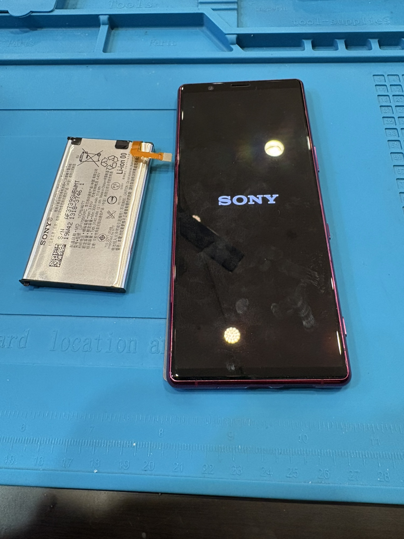 【石巻店】Xperia5　バッテリー交換【石巻市よりご来店】